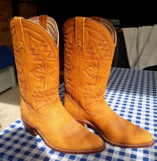 used handmade cowboy boots