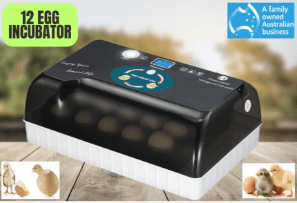 Automatic 12 Egg Incubator LED Turning - Pickup / Delivery Available