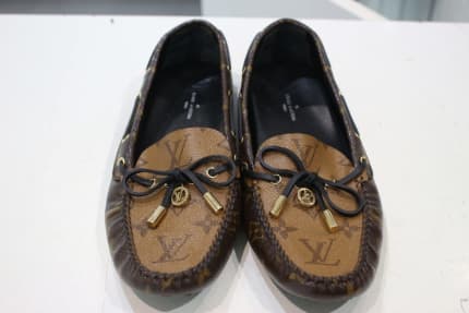 Louis Vuitton, Shoes, Louis Vuitton Gloria Flat Loafers Size 1 Size 41