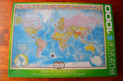 Puzzle 192 pcs - Carte du monde