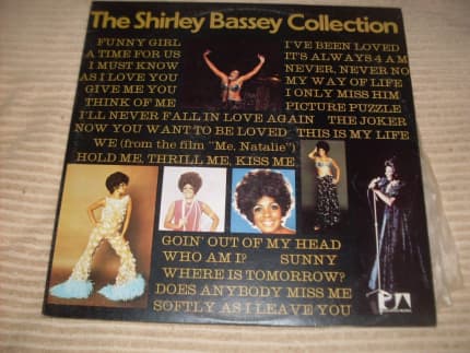 LOT 11 Shirley Bassey Vinyl Records Sealed discount Does Anybody Miss Me Live at Carnegie