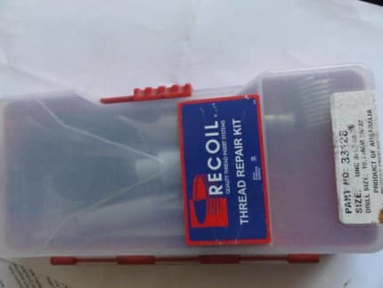 25 Piece Helicoil Thread Repair Recoil Insert Kit M6 x 1.0 x 8.0mm :  : Home Improvement