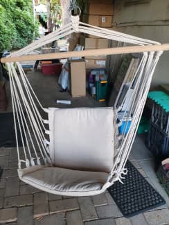 garden swing used