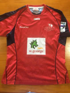 1999 Queensland Reds Home Jersey - L (S/S) – Boomfa Vintage