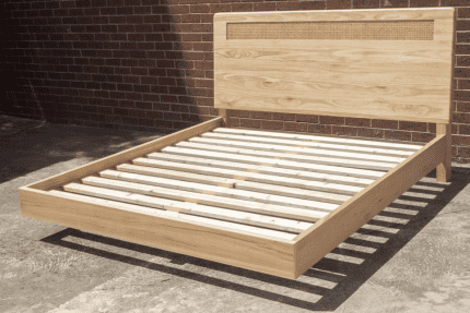 Aurora Floating Bed Frame Fully Solid Australian Hardwood- Made in Mel –  The Acacia Tree