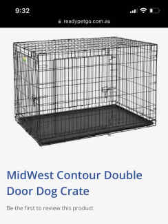 2 x dog crates for sale