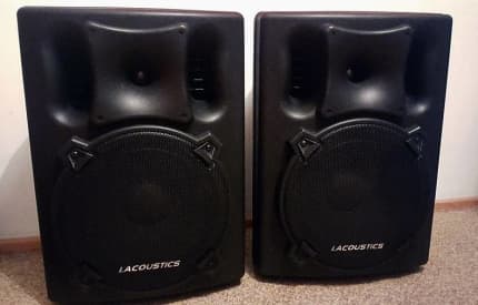 used powered speakers