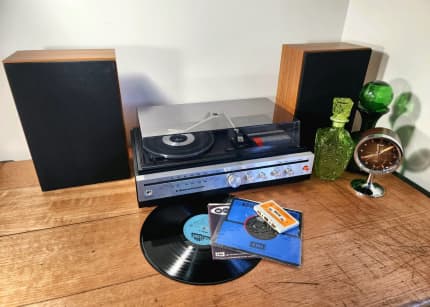 Fenton RP106W Vinyl Record Player (Wood)