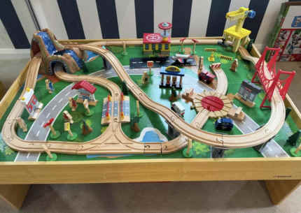 Gumtree train hot sale table