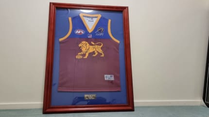 Lot - Signed Brisbane Lions AFL Jersey - Rare