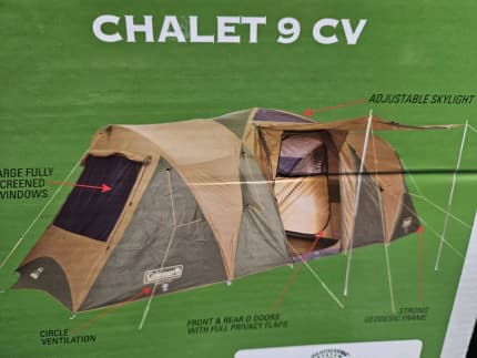 Coleman chalet 9 shop cv dome tent