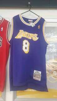 BAPE x Mitchell & Ness Lakers ABC Basketball Authentic JerseyYellow, Tops, Gumtree Australia Darwin City - Fannie Bay