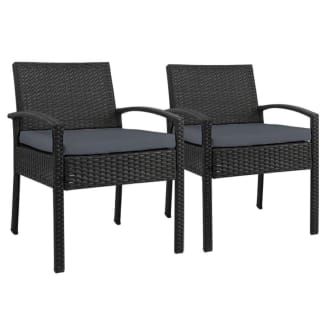 patio furniture conversation set with swivel chairs