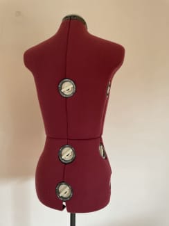12-Dial Fabric-Backed Small Adjustable Dress Form