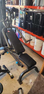 Avanti home gym with leg online press