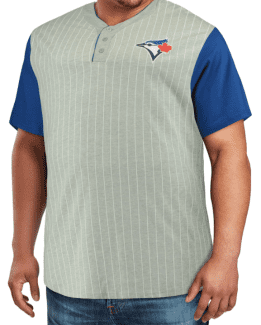 Women's New Era White Toronto Blue Jays Henley T-Shirt