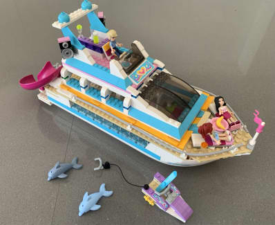 lego friends cruise boat