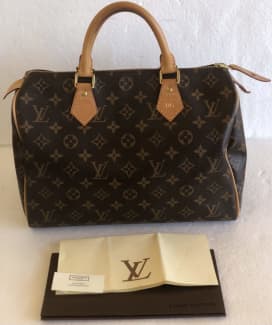 Louis Vuitton Brown, Pattern Print Monogram Retiro NM