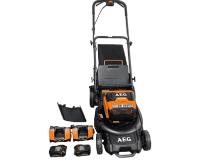 Aeg electric online mower