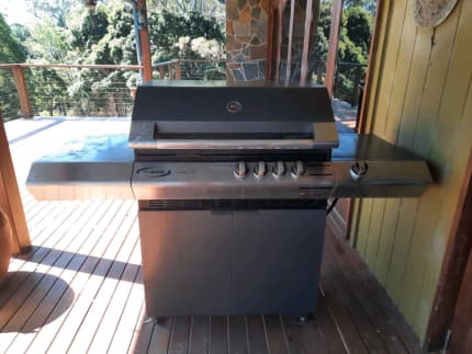 Turbo 4 outlet burner bbq