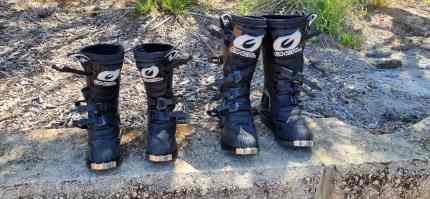 Dirt bike boots gumtree hotsell