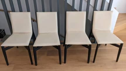 genuine leather dining chairs for sale