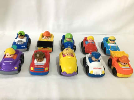 Fisher-Price Little People Wheelies Vehicles Display Case