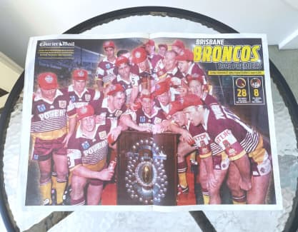 Buy Official Brisbane Broncos 1992 NRL 'Powers' Retro Jersey