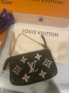 Louis Vuitton Mini Pochette Accessories Fuschia Neon