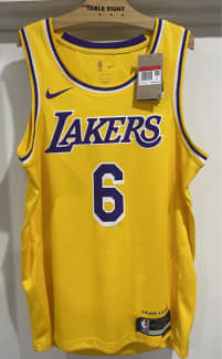 Nike - Men - Lebron James Lakers Swingman Jersey - Field Purple - Nohble