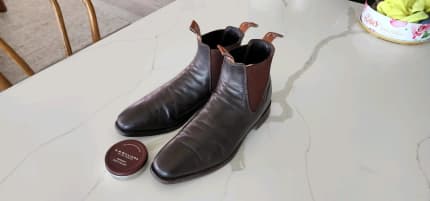 R M Williams Comfort Craftsman in Tobacco Suede - Classic But Is