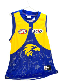 West Coast Eagles Mens 2018 Premiers ISC Jumper Guernsey