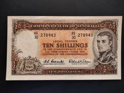 ten shilling notes | Gumtree Australia Free Local Classifieds