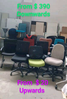 Office ergonomic chairs from $ 20 upward work home business wfh commer