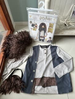 Adults Hagrid Fancy Dress Harry Potter Costume Mens Book Week Wizard  Hogwarts