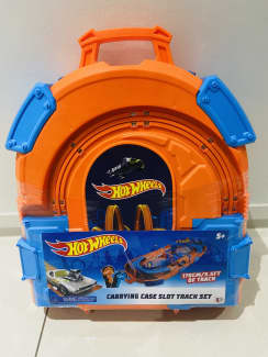 carrying case slot track set hot wheels