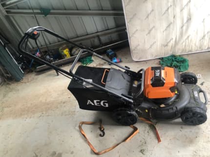 Aeg electric lawn discount mower