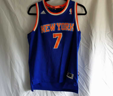 New York Knicks NBA Carmelo Anthony #7 adidas - Fadeaway Fashion