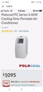 polocool 6.0 kw portable air conditioner