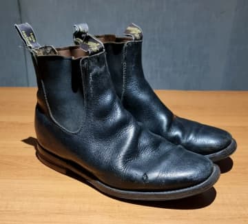 RM Williams Stockman Buckle boot Crocodile leather Mens 8G