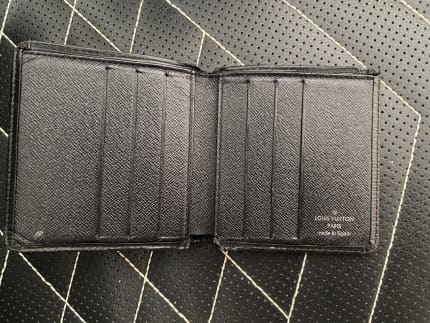 Louis Vuitton, Accessories, Louis Vuitton Monogram Eclipse Slender Wallet  M62294 Mens Monogram Eclipse B