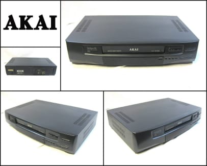 Akai Akai video casette recorder VHS VINTAGE RARE COLLECTIBLE 