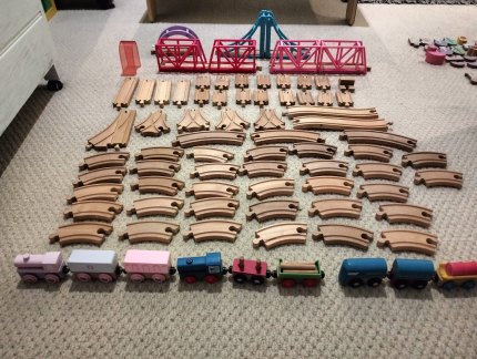 Gumtree train table on sale