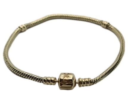 14ct gold store pandora bracelet