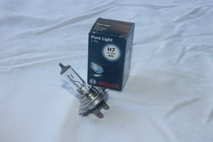 Bosch H7 Pure Light Bulb,12 V 55 W PX26d, Pack of 1 : : Automotive