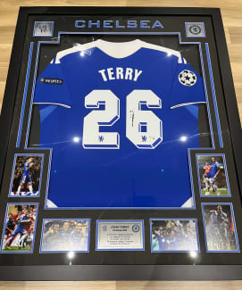 John Terry Signed Chelsea FC Adidas Climacool Soccer Jersey