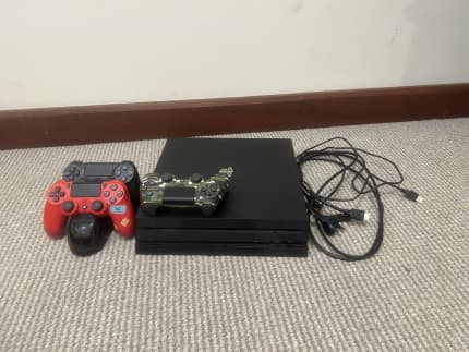 PS4 Pro 1TB with all Cables and Controller in Excellent Used