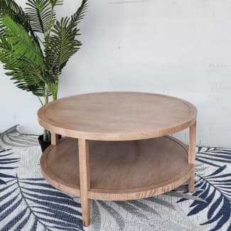 second hand round coffee table