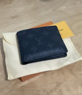 Louis Vuitton, Accessories, Louis Vuitton Monogram Eclipse Slender Wallet  M62294 Mens Monogram Eclipse B