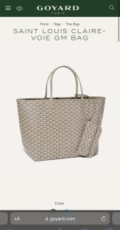 Base Shaper / Bag Insert Saver for GOYARD Goyardine Rouette PM Tote Bag